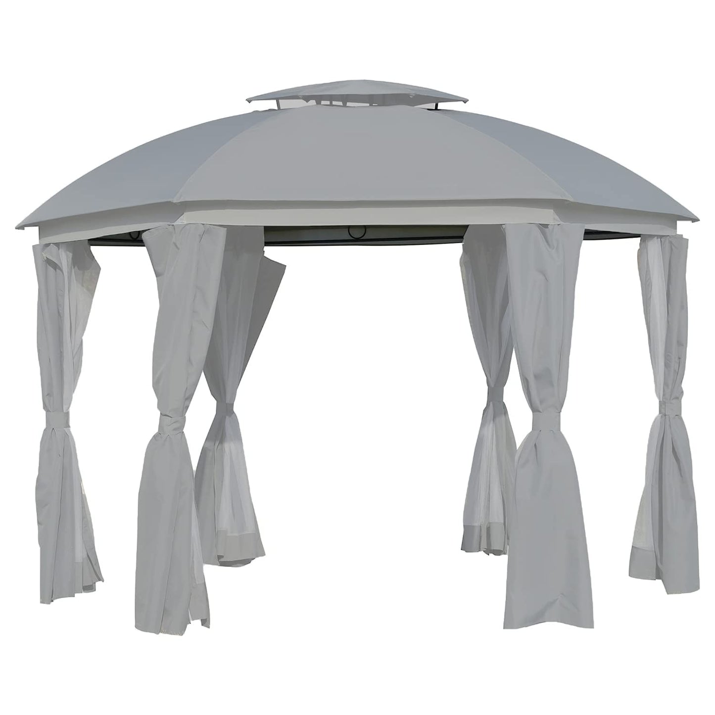 Garden Winds Replacement Canopy Top Cover Compatible with The Outsunny 84C-214 Gazebo - Riplock 350
