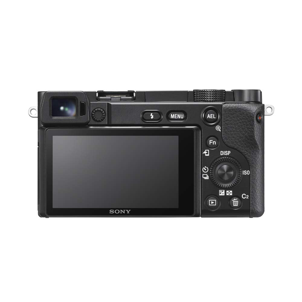 Sony a6100 Mirrorless Camera 4K APS-C ILCE-6100YB with 2 Lens Kit 16-50mm + 55-210mm | Official Sony USA Partner Model | Bundle with Deco Gear Photography Case + Flash & Accessories + Extra Battery