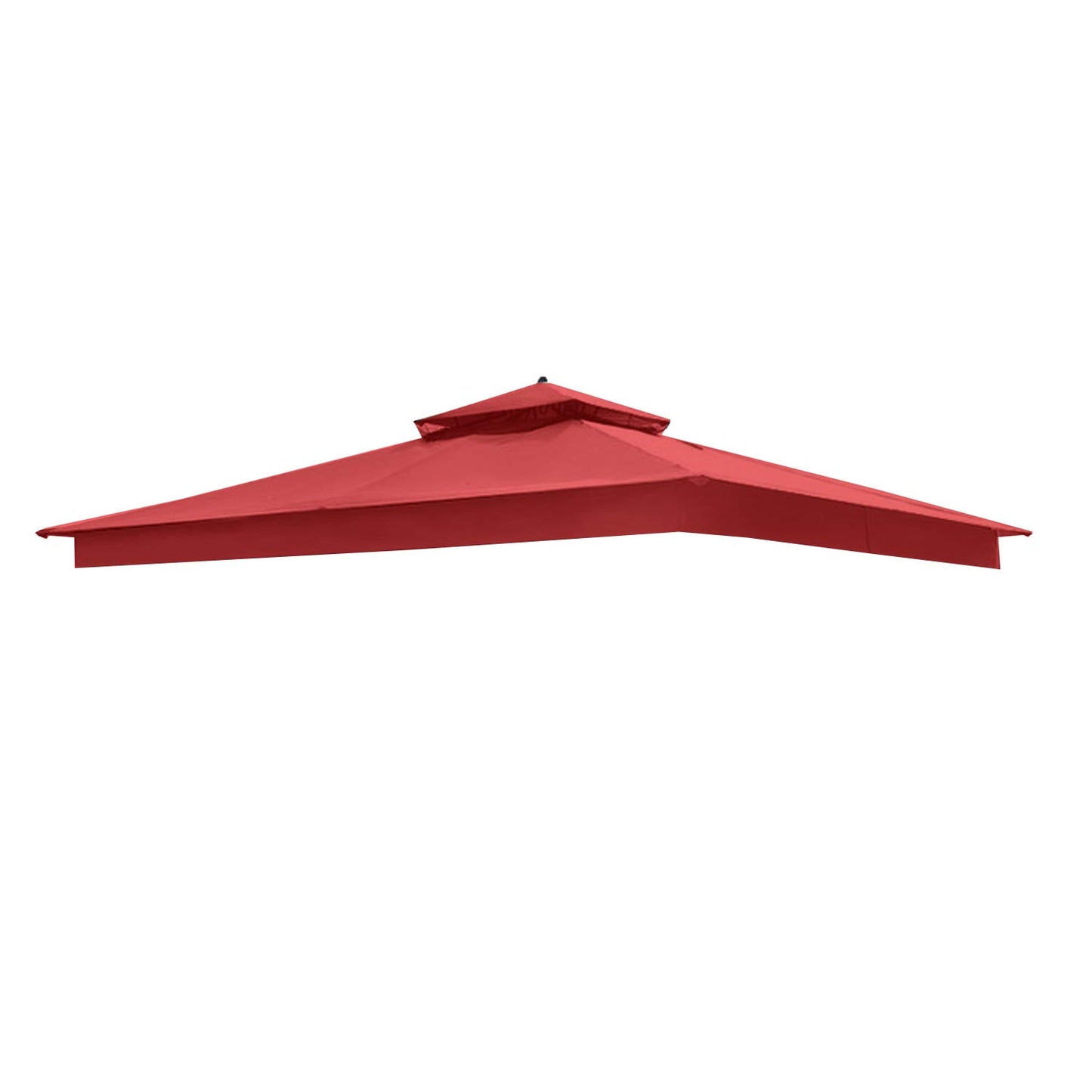 Garden Winds Replacement Canopy for Allen Roth Finial Gazebo - Riplock 350 - Cinnabar