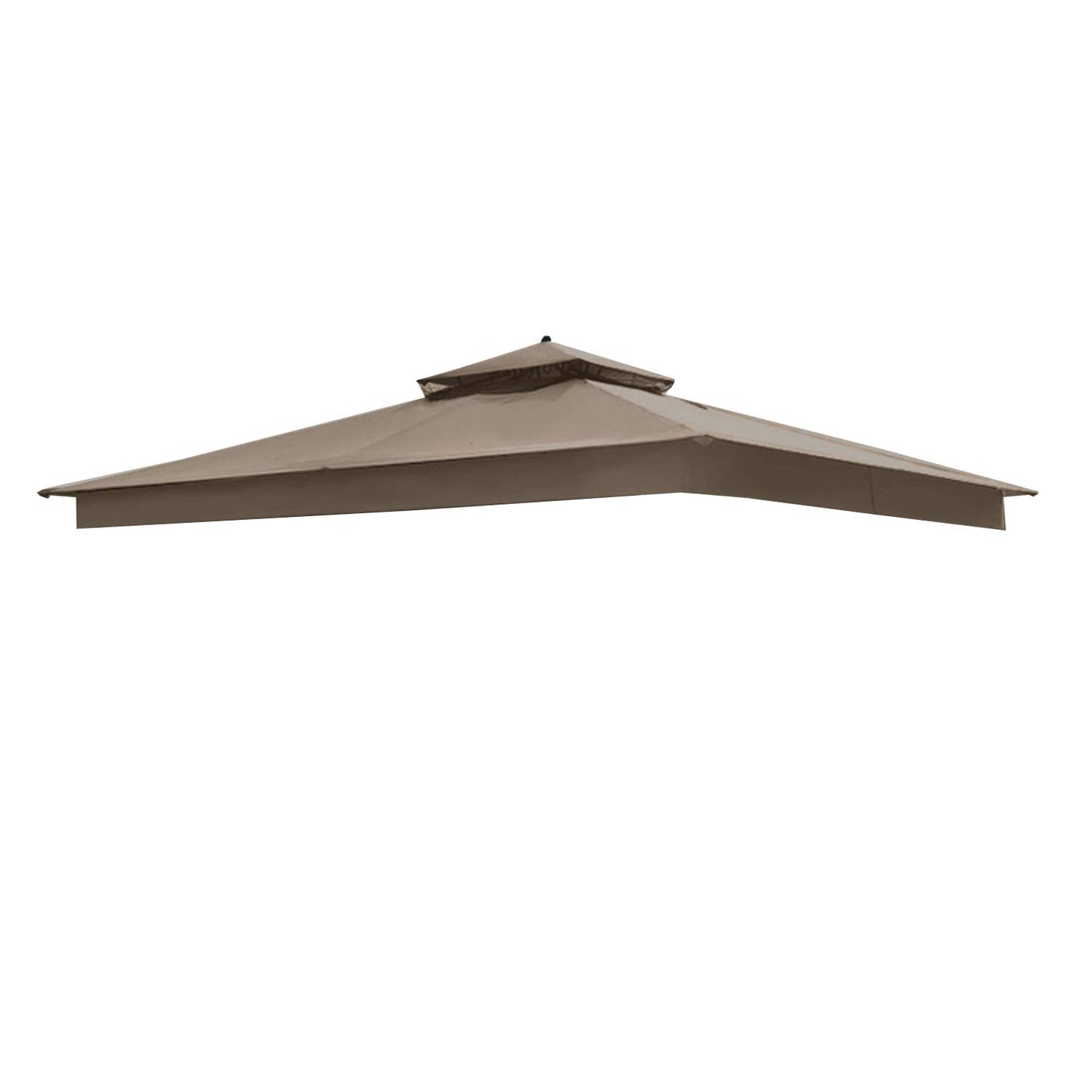 Garden Winds Replacement Canopy for Allen Roth Finial Gazebo - Riplock 350 - Nutmeg
