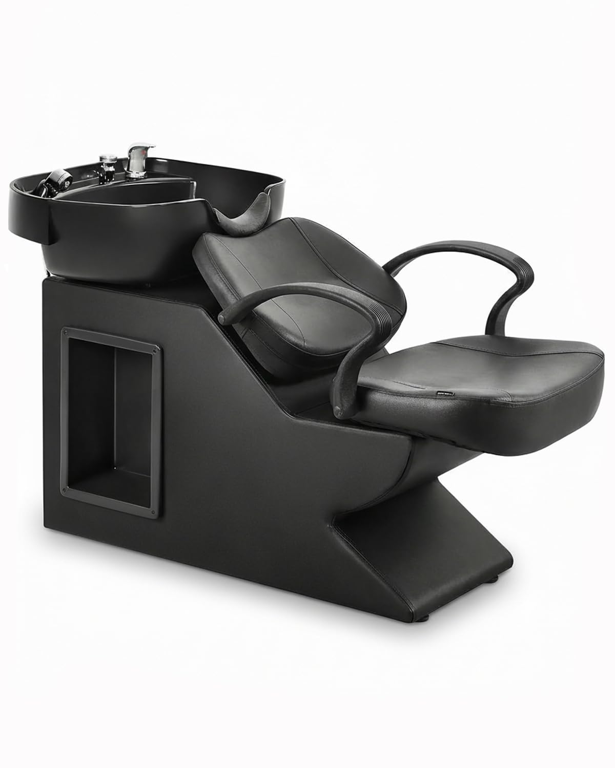 IJIALIFE Shampoo Bowl and Chair Set, Backwash Shampoo Chair