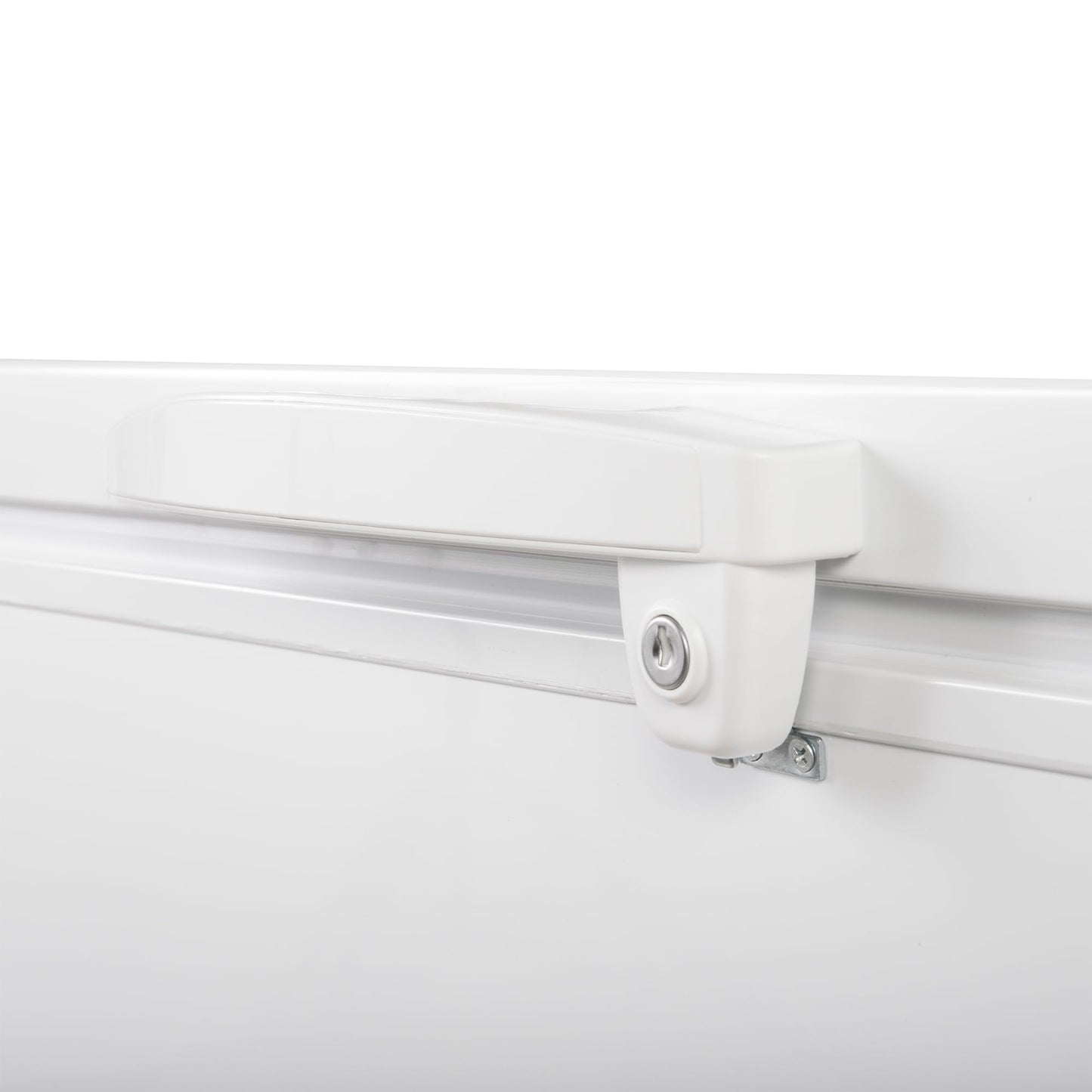 Maxx Cold Select Series Chest Freezer with Split Top, 79"W, 23.6 cu. ft. Storage Capacity, Locking Lids, Garage Ready, in White (MXSH23.6SHC)