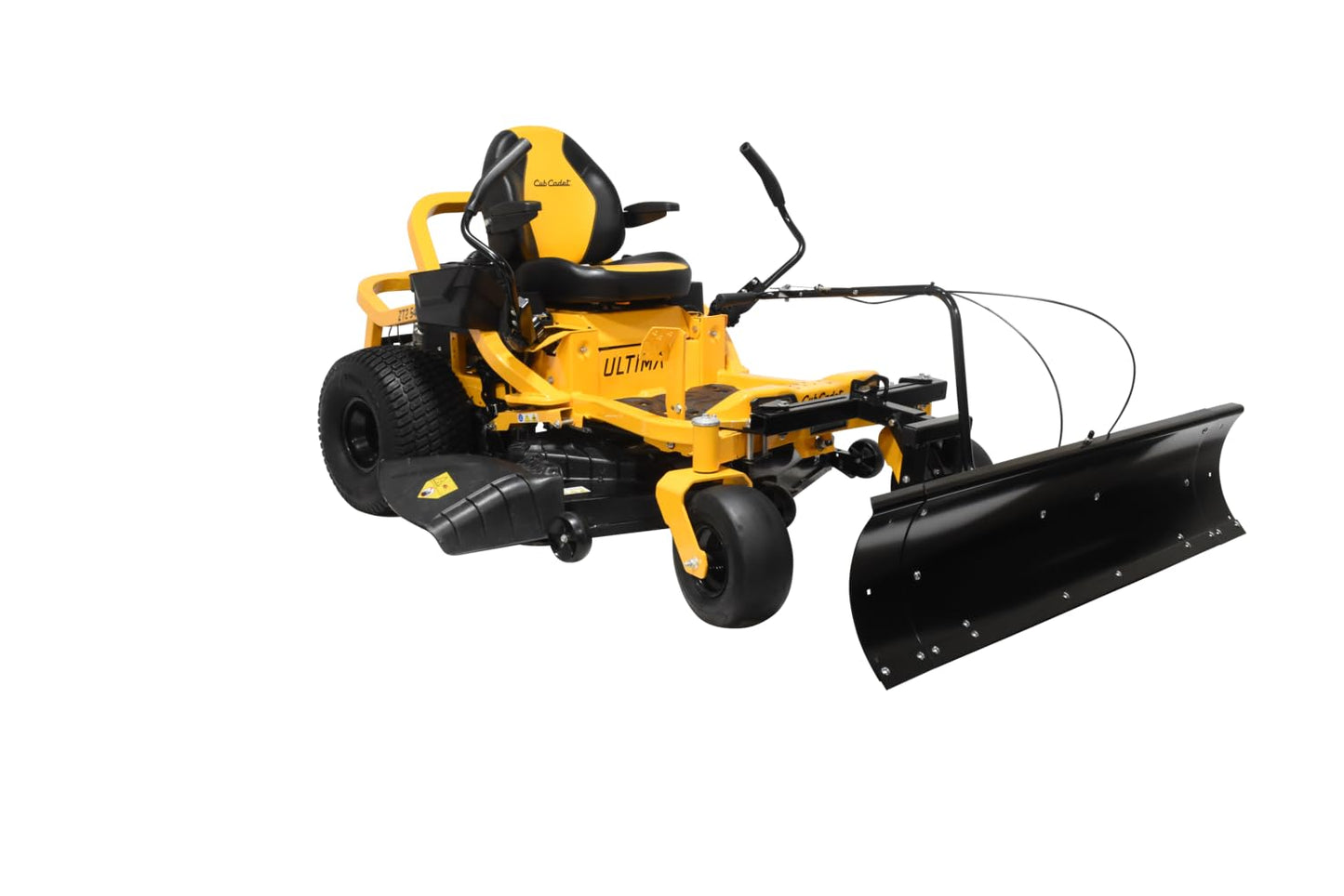 Agri-Fab 60 in Snow Blade for Zero Turn Lawn Mowers, Adjustable Left Center Right Angling, Heavy-Duty 14 Gauge Steel Construction