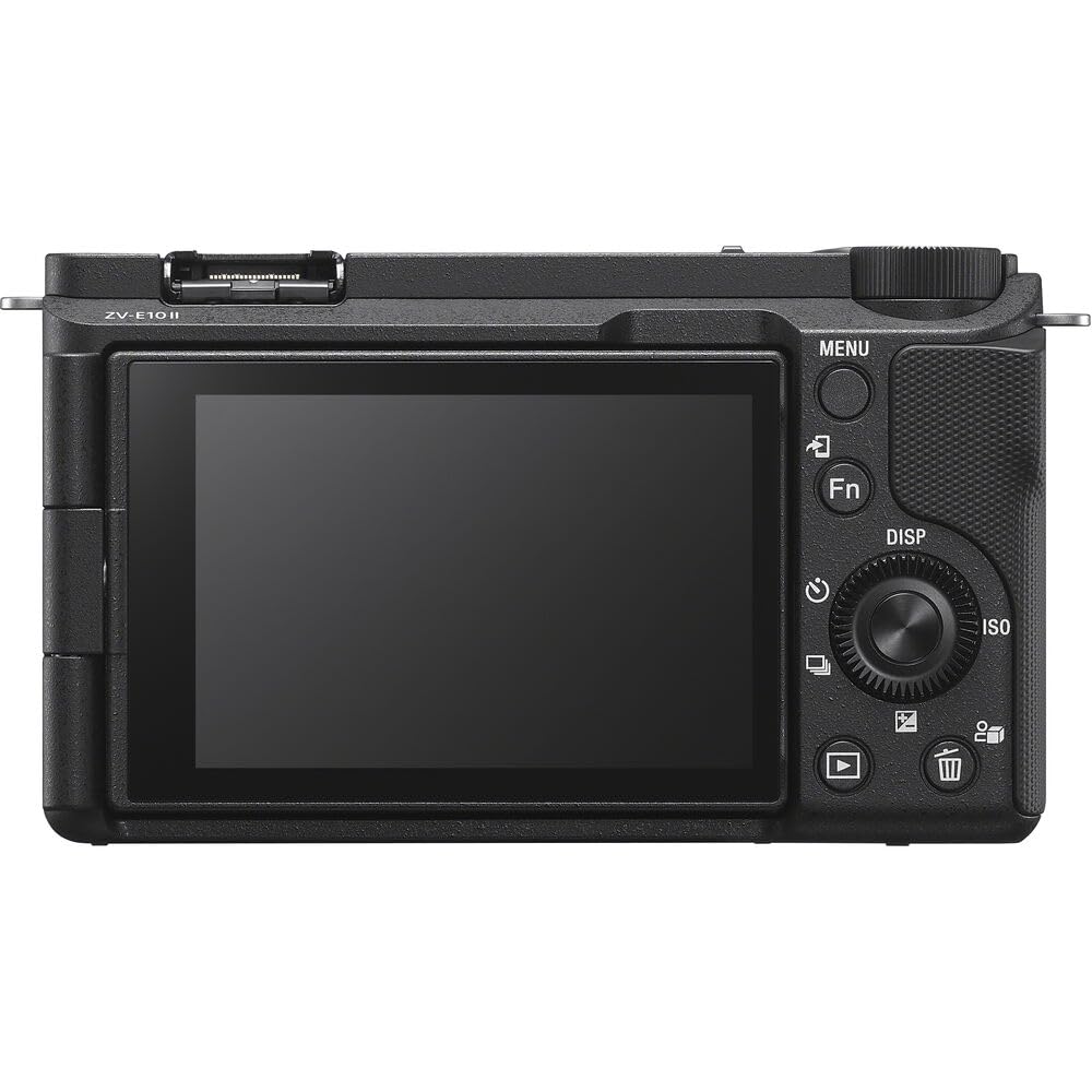 Sony ZV-E10 II Mirrorless Alpha APS-C Camera Body + 16-50mm F3.5-5.6 OSS II Zoom Lens Black ZVE10M2KB Content Creators Bundle with Deco Gear Case + Microphone + Extra Battery + Tripod Accessories Kit