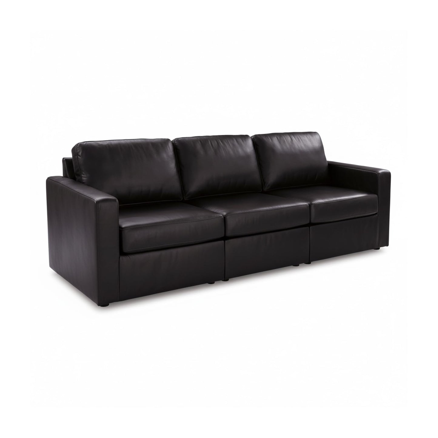Signature Design by Ashley Modmax II Sectionals, 3-Piece Sectional Sofa, Top Grain Leather Match, Modular Seating for Living Rooms, 108' W x 38' D x 36' H
