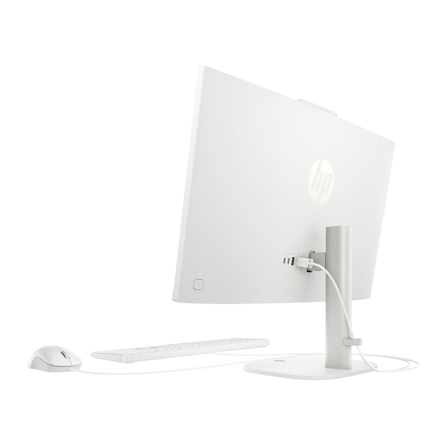 HP OmniStudio 23.8 inch All-in-One Desktop PC, FHD Display, AMD Ryzen 5 40, 8 GB RAM, 512 GB SSD, AMD Radeon Graphics, Windows 11 Home, Cotton White, 24-cv0002 (2026)
