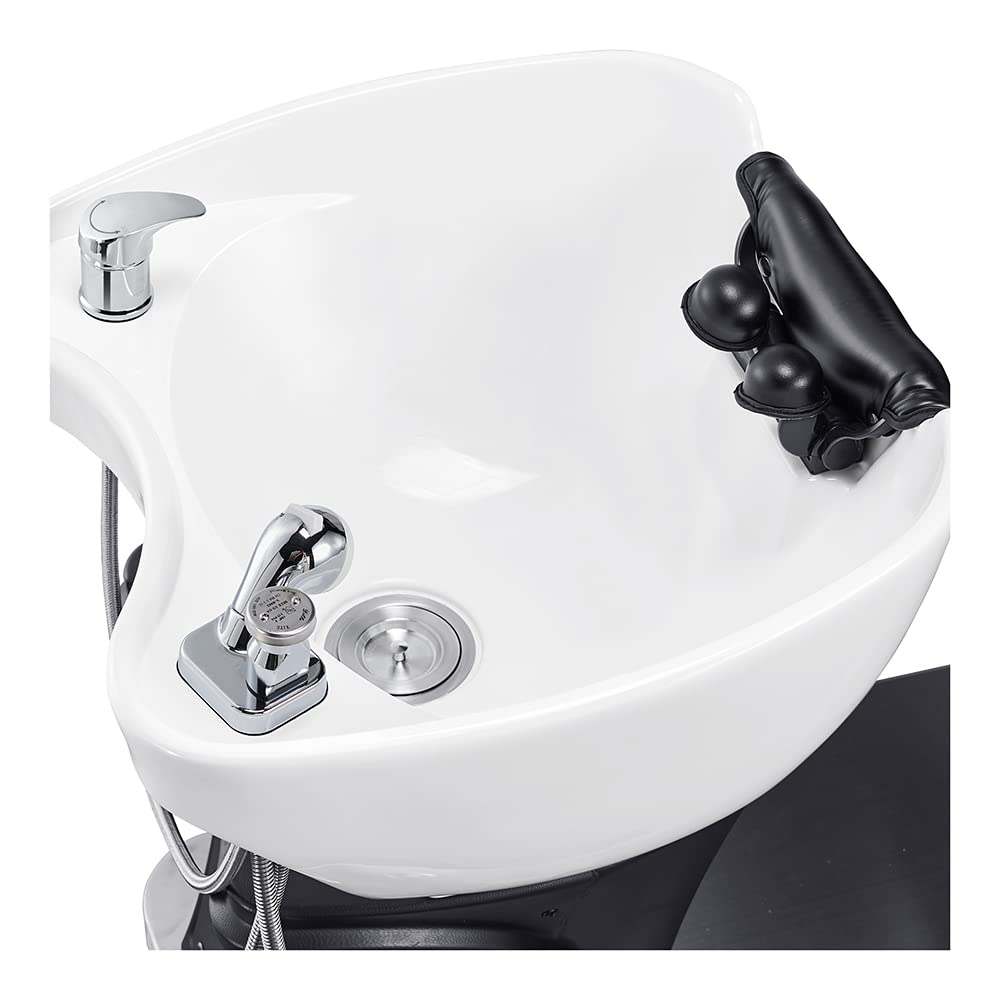 Dir Salon Shampoo Unit Full Recline Shampoo Station for Scalp Treatment Hair Treatment Shampoo Backwash Station Maximus