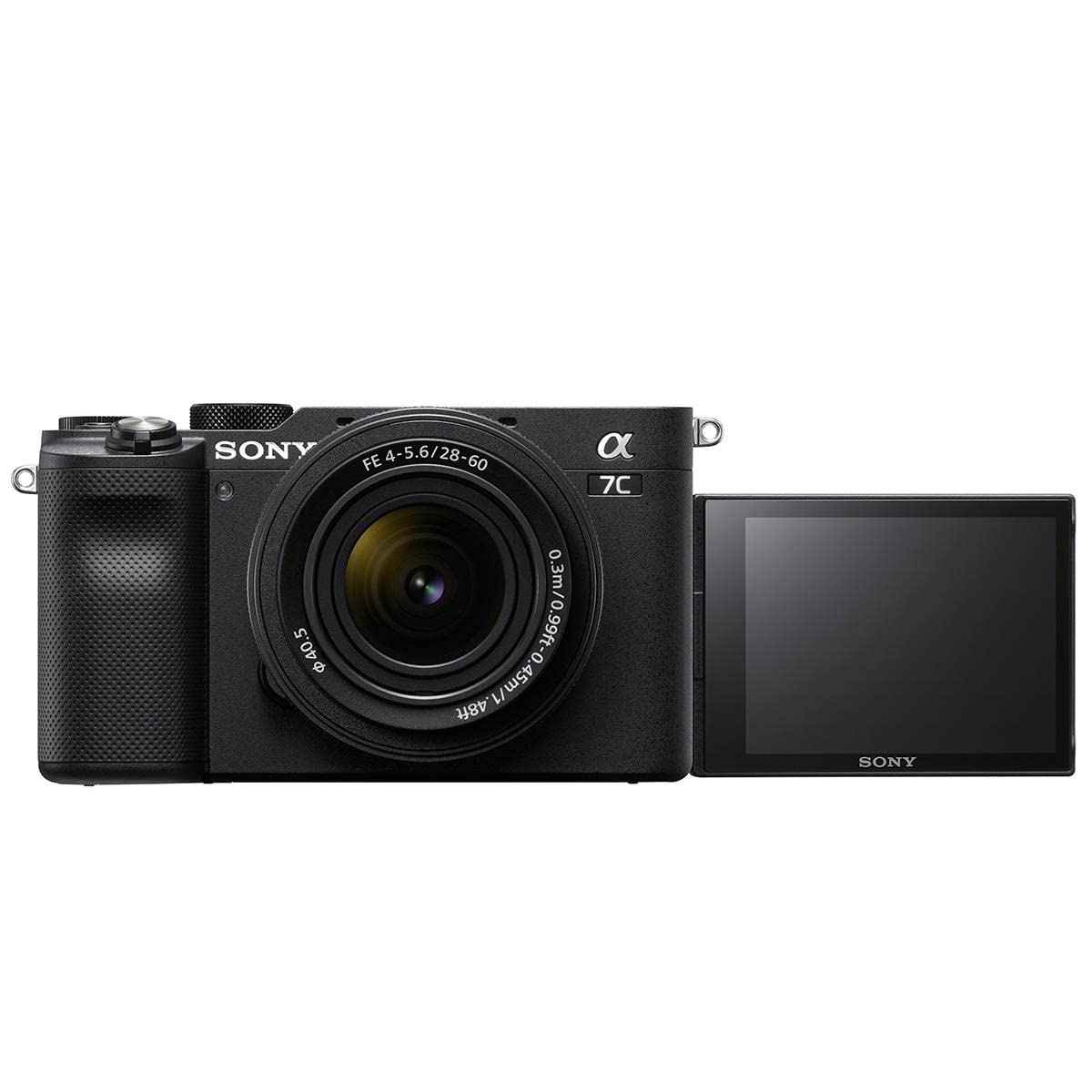 Sony Alpha 7C Full-Frame Compact Mirrorless Camera Kit - Black (ILCE7CL/B)