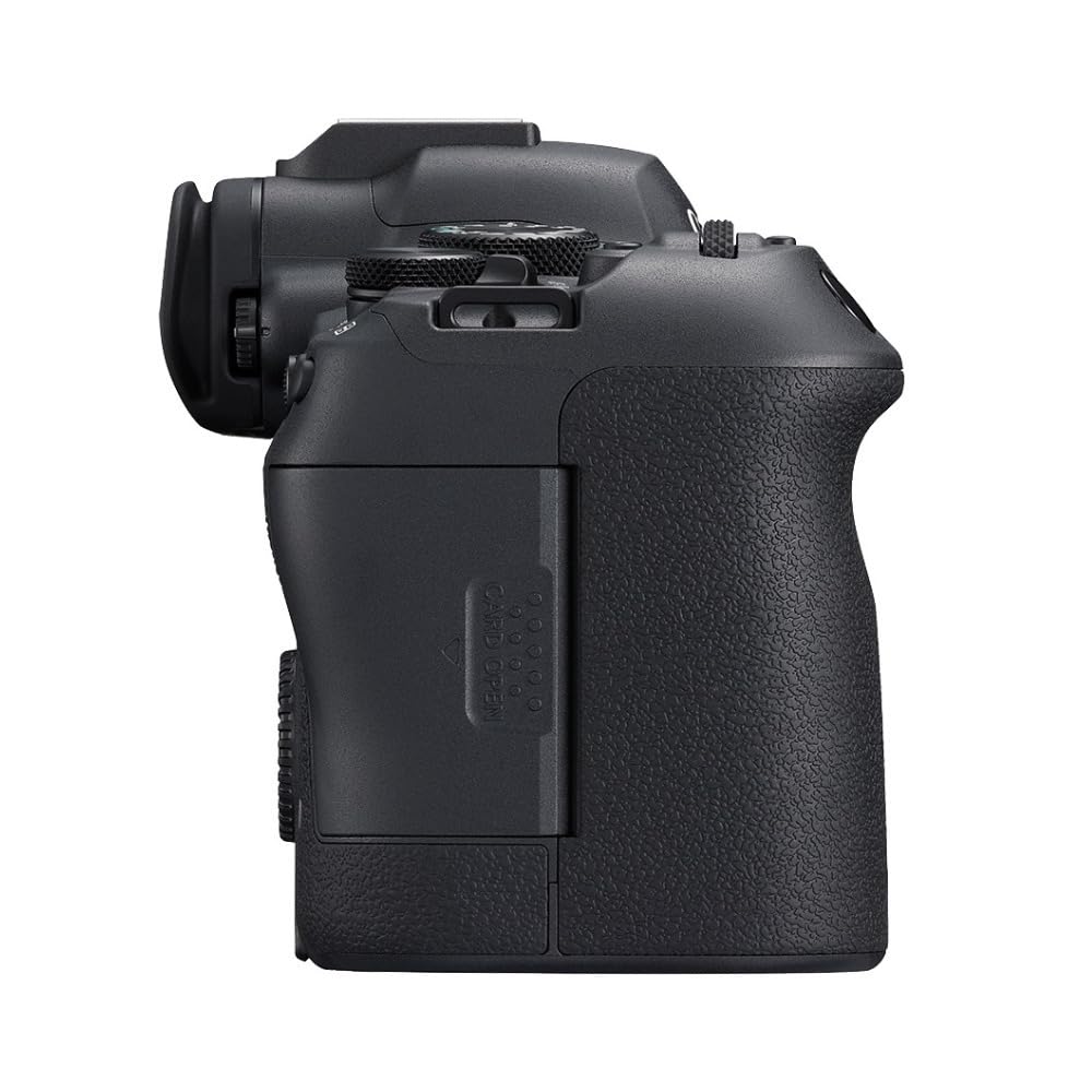 Canon EOS R6 Mark II Mirrorless Camera (Body Only), Full-Frame Camera, 24.2 Megapixel CMOS Sensor, Photo and Video Capabilities, Black