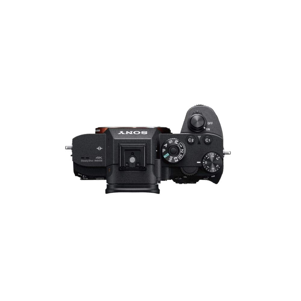 Sony a7R III Mirrorless Camera: 42.4MP Full Frame High Resolution Interchangeable Lens Digital Camera with Front End LSI Image Processor, 4K HDR Video and 3" LCD Screen - ILCE7RM3/B Body, Black