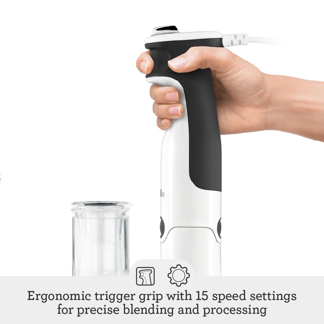 Breville BSB530XL All In One Processing Station and Immersion Blender, Brushed Stainless Steel