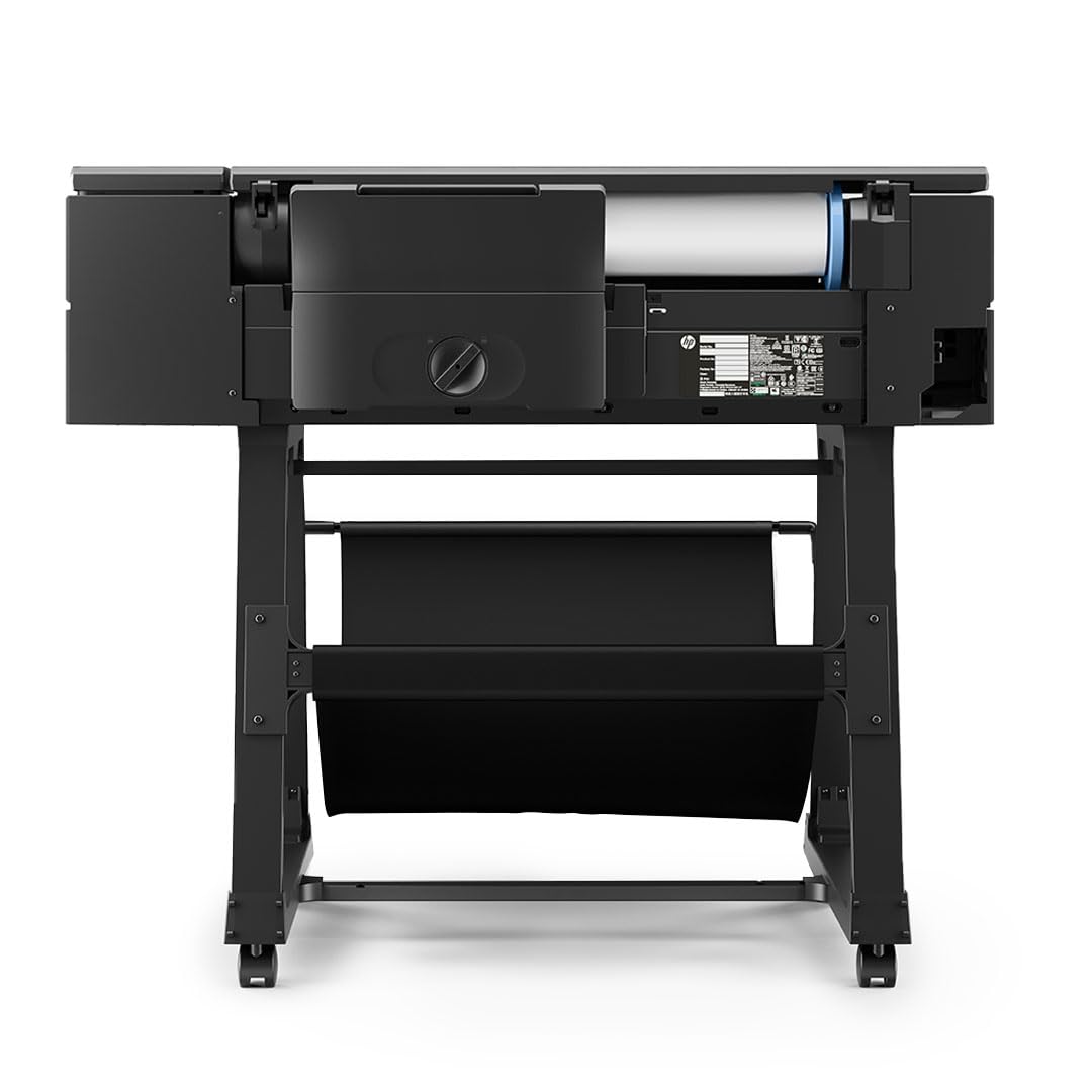 HP DesignJet T870 Large Format 24-inch Plotter Printer, for Easy & Secure Multi-Size Prints. Includes 2-Year Care Pack with Onsite Support (AM0X9H)