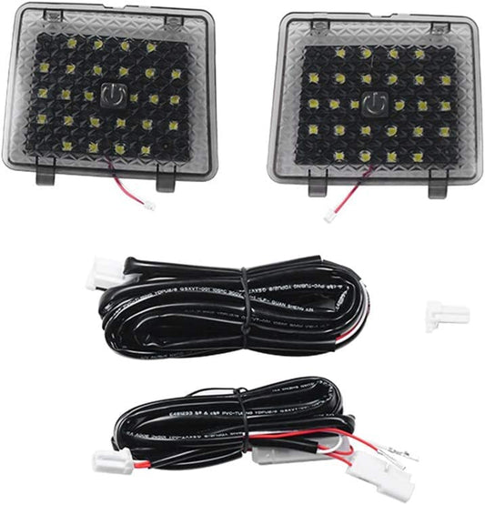 Powerty Cargo Lamps for Toyota RAV4 2022-2023, LED Decorative Atmosphere Lamp, Trunk Ceiling Lighting, 2 PCS, Color: 2022+ RAV4 T