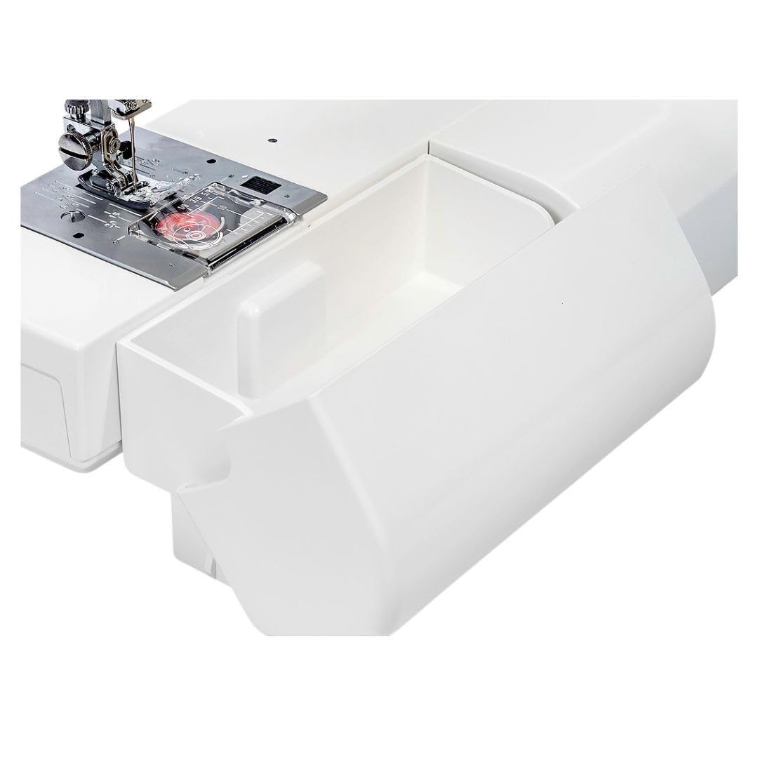 Janome HD5000 Heavy-Duty Sewing Machine for Beginners - Portable Mechanical Sewing Machines with Accessories and Cover, Leather Stitching Machine for Hemming, Clothes, Jeans, Quilting, Upholstery