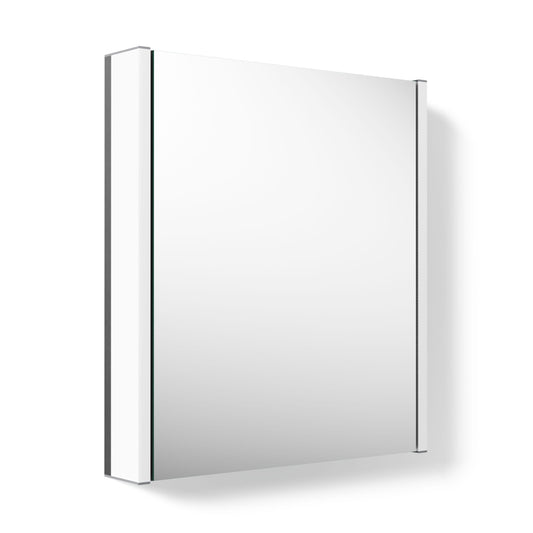 Kohler 81145-SLE-DA1 Maxstow Frameless Medicine Cabinet Mirror with Lights, LED Light, Mirror Door & Staggered Shelves, Rectangular Frame, 22 in. W x 24 in. H