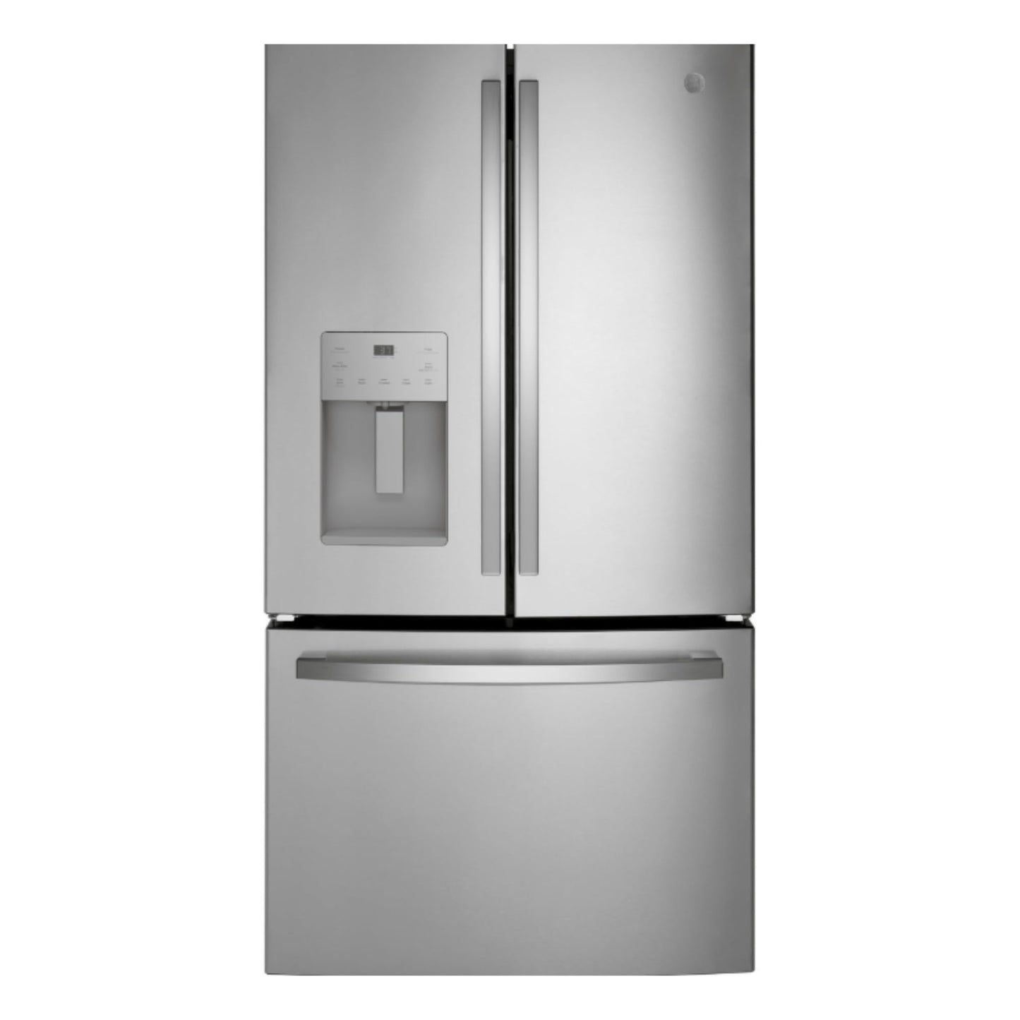 GE 20.6 cu. ft. Counter Depth French Door Refrigerator in Fingerprint Resistant Stainless GYE21JYMFS