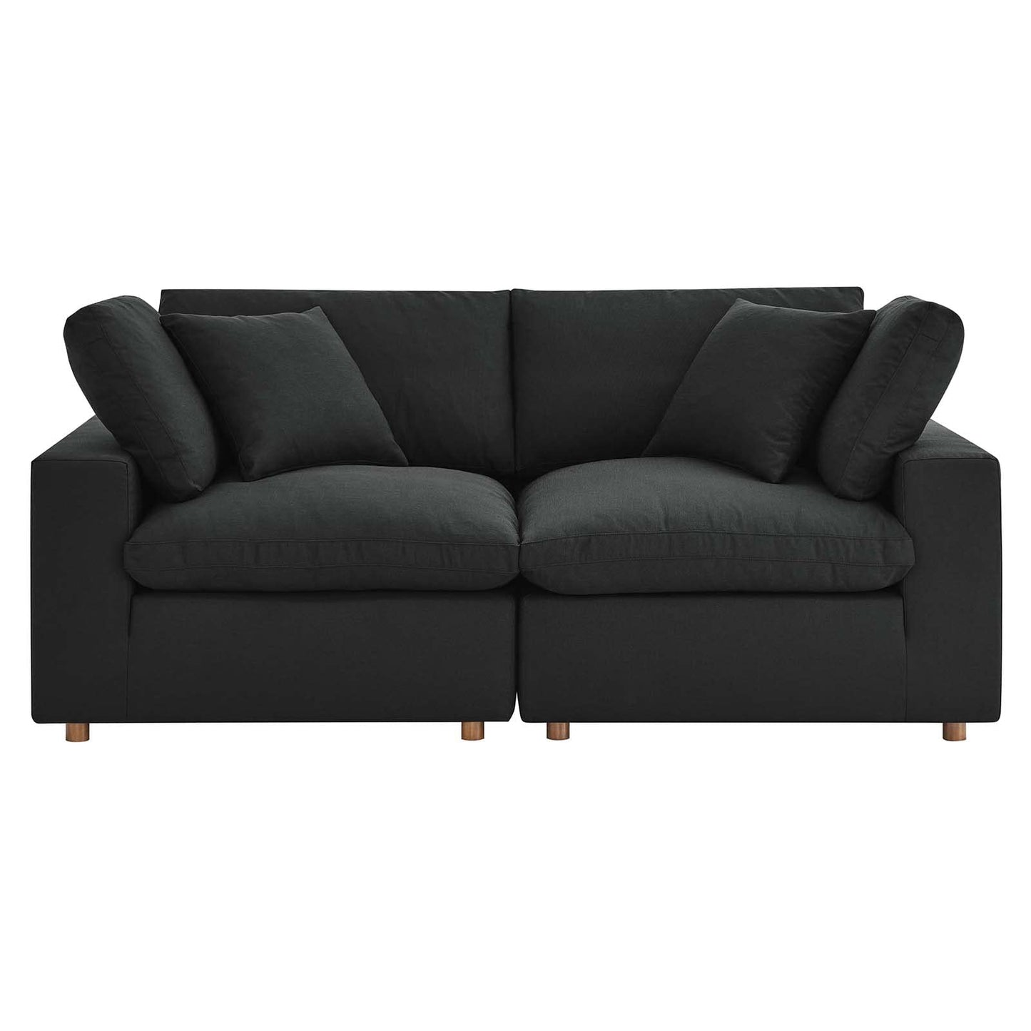 Modway Commix Down-Filled Overstuffed Upholstered Loveseat
