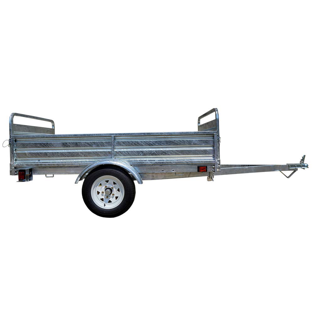 DK2 4.5 ft. x 7.5 ft. Single Axle Hot-Dipped Galvanized Multi-Utility Trailer