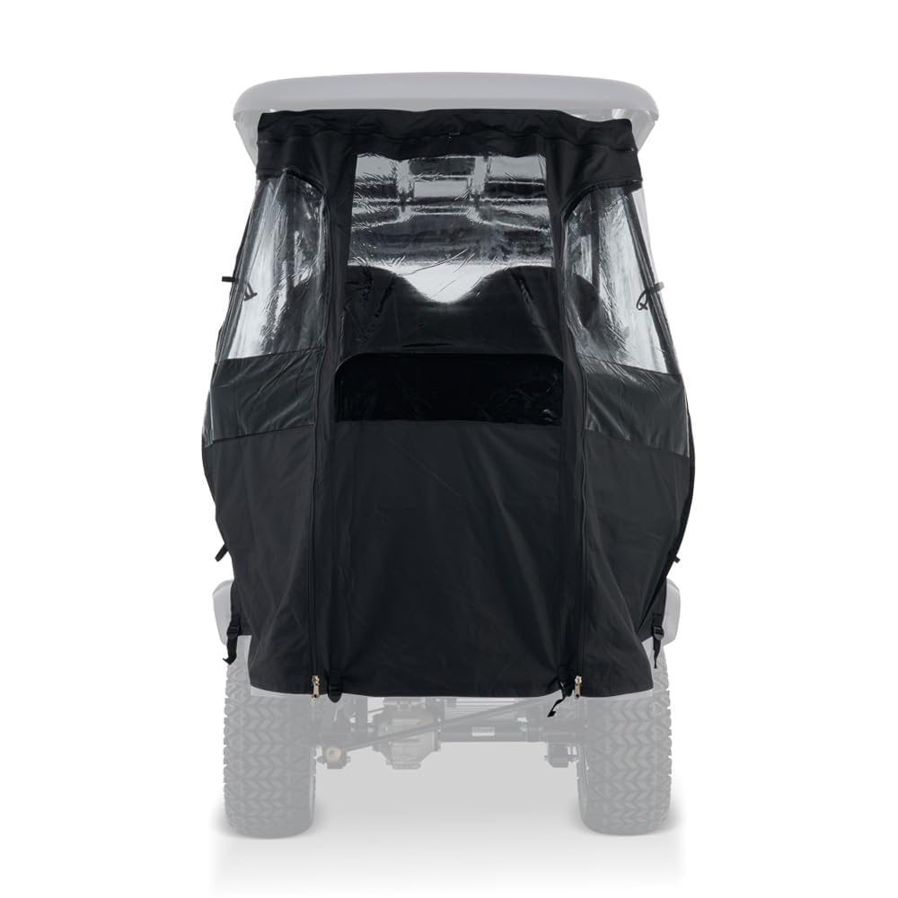 Kandi Enclosed Cab Soft Cover for 6 Person Kruiser, Golf Cart Accessory, Electric Cart Cab Cover