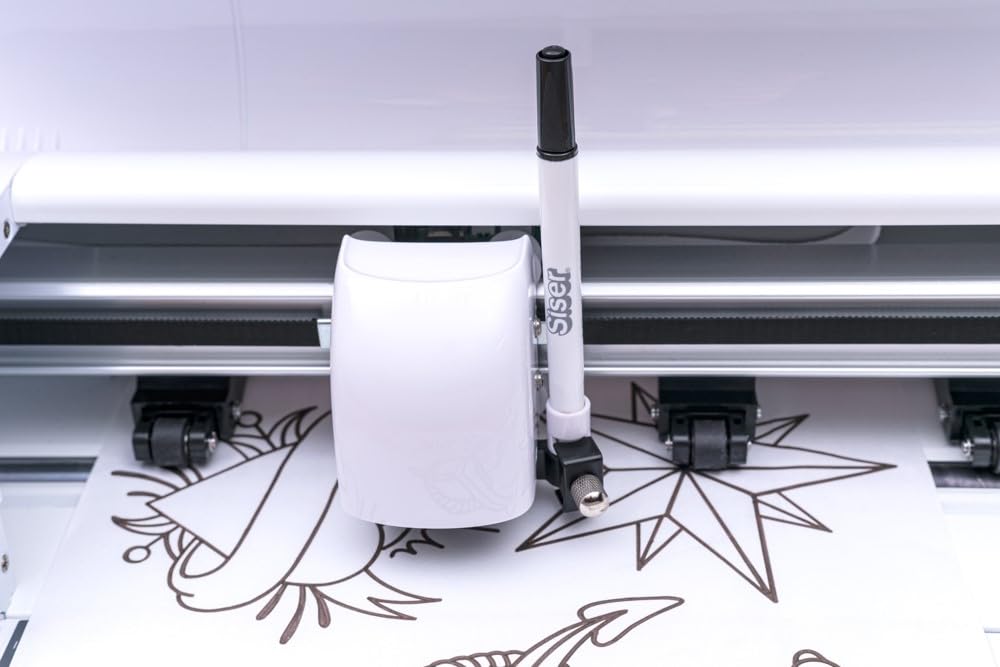 Siser Juliet High-Definition Cutter - 12" Professional Cutting Machine for Vinyl, Paper, and More – WiFi Compatible with Windows & Mac - Includes Leonardo Design Studio Software…
