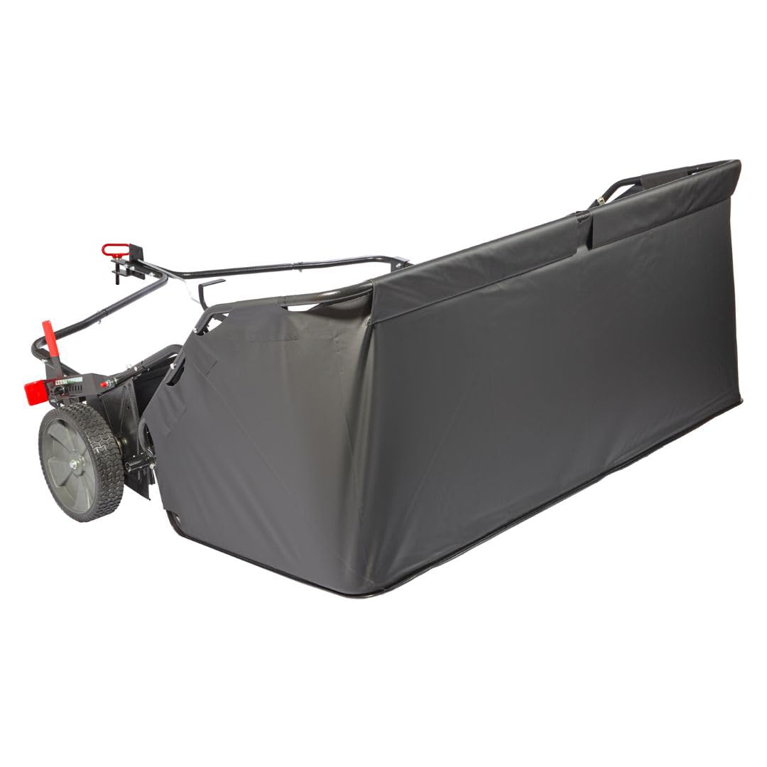 Brinly 54" Tow-Behind Combo Lawn Sweeper with Dethatcher and Hamper Windscreen
