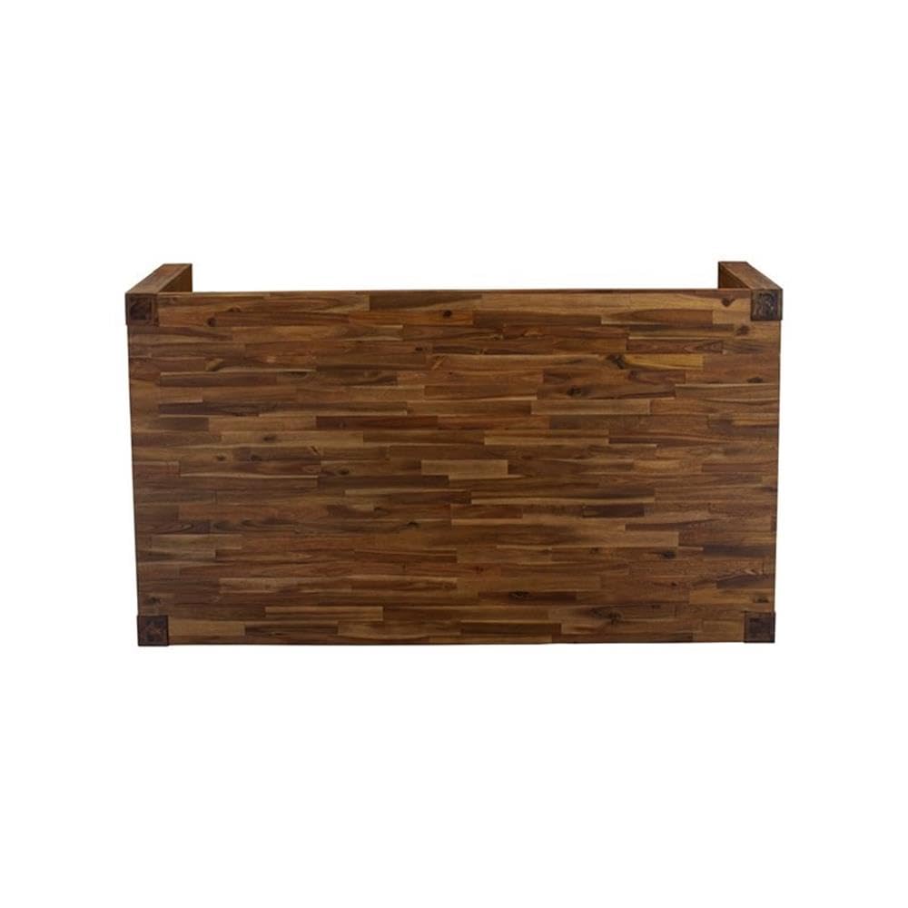 East West Furniture LM7-0N-T Lismore Dining Room Table - Rectangle Rustic Wood Table, 40x72 Inch, Walnut