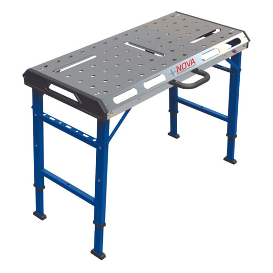 NOVA Heavy-Duty Welding Table with Folding Legs