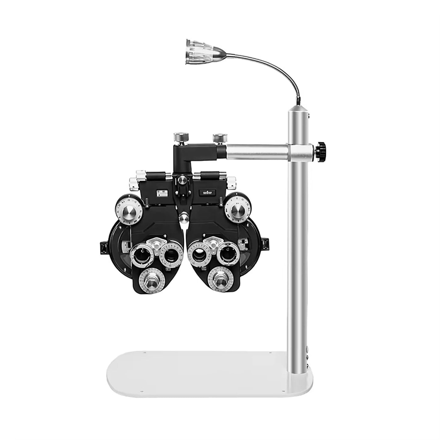 Phoropter Stand Vision Tester Arm Support Desktop Use, Simple Ophthalmic Phoropter Arm Bracket Table Stand with Light