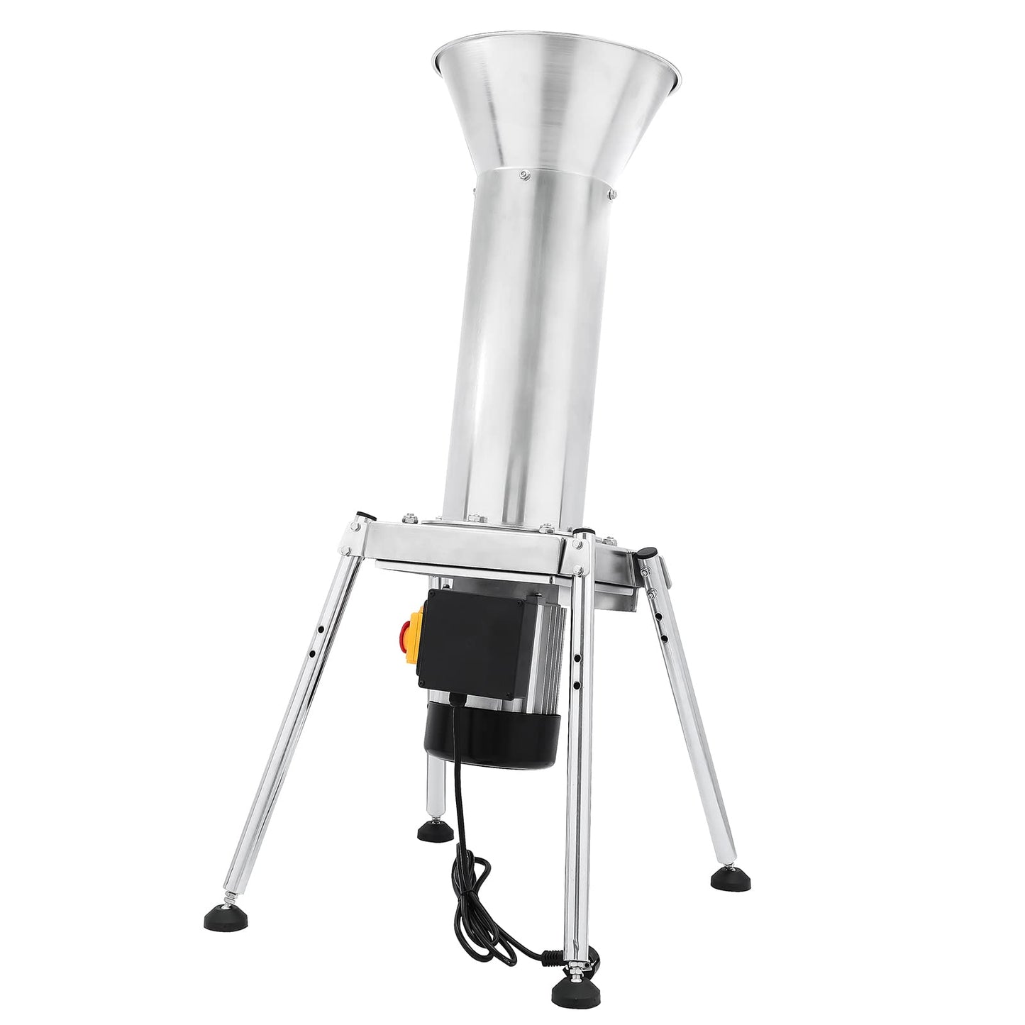 1100W Mosakar Fruit Apple Crusher. Whole Apple Pear Potato Grinder - Make Fine Pulp. Stainless Steel Fruit Scratter Pulper for Wine Juice Cider Press