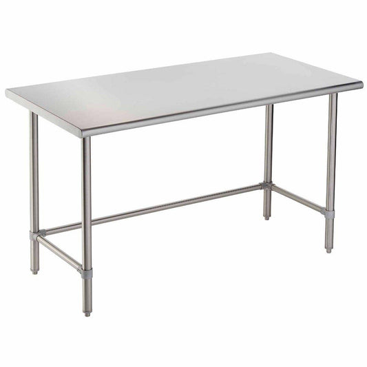 FSE Heavy Duty All Stainless Steel Open Base Work Table 48"W x 30"D x 36"H