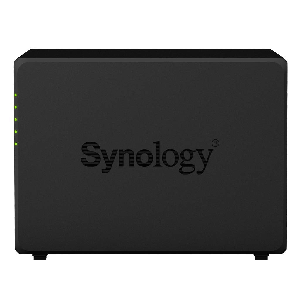 Synology DiskStation DS418 NAS Server with RTD1296 1.4GHz CPU, 2GB Memory, 8TB HDD Storage, 2 x 1GbE LAN Ports, DSM Operating System