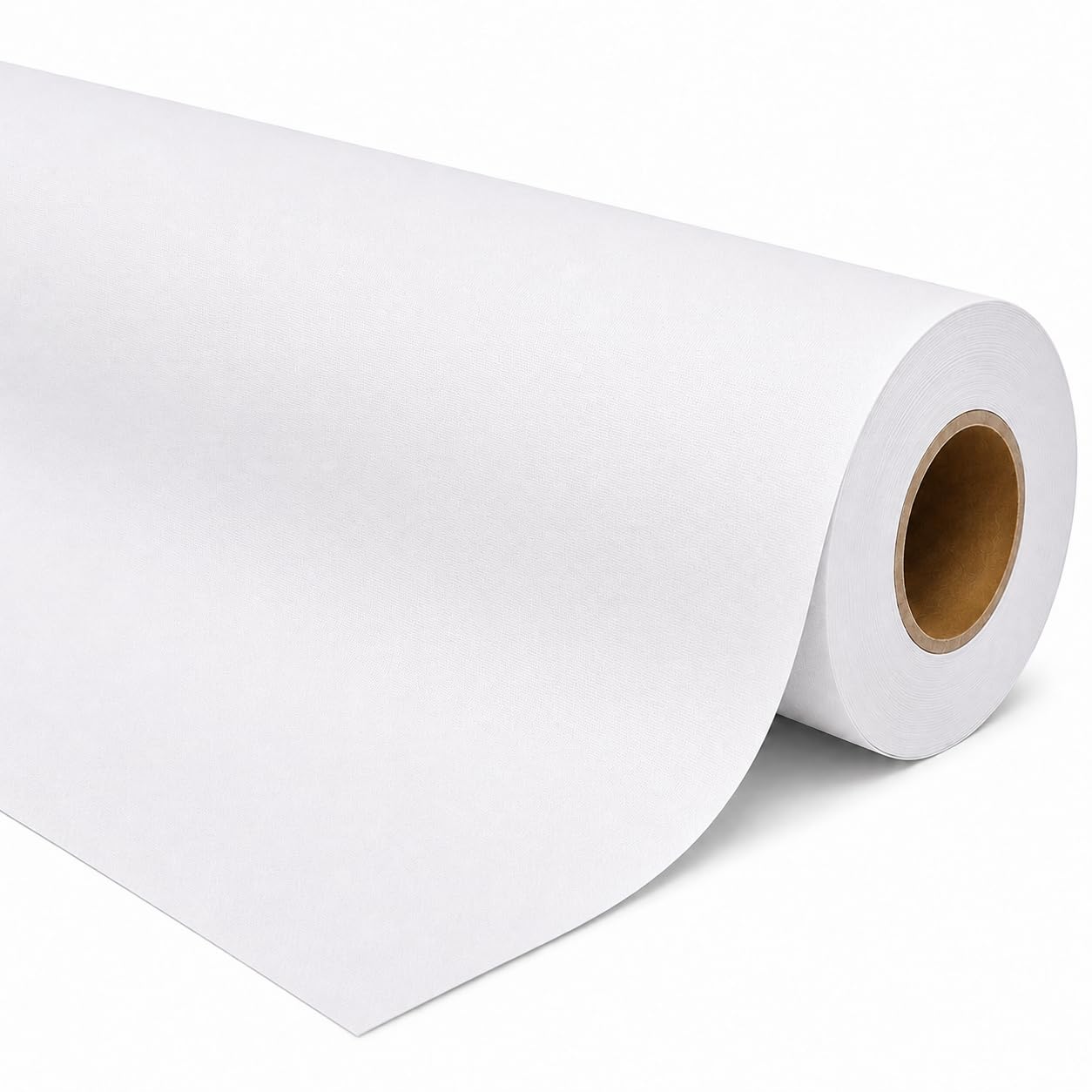 Matte Polyester Inkjet Canvas Roll for Wide Format Printers, Quick Dry Printable Canvas for Fine Art, Photography, Giclée, Wall Art Printing and ArchivalQuality Prints.(290gsm 44"x100')