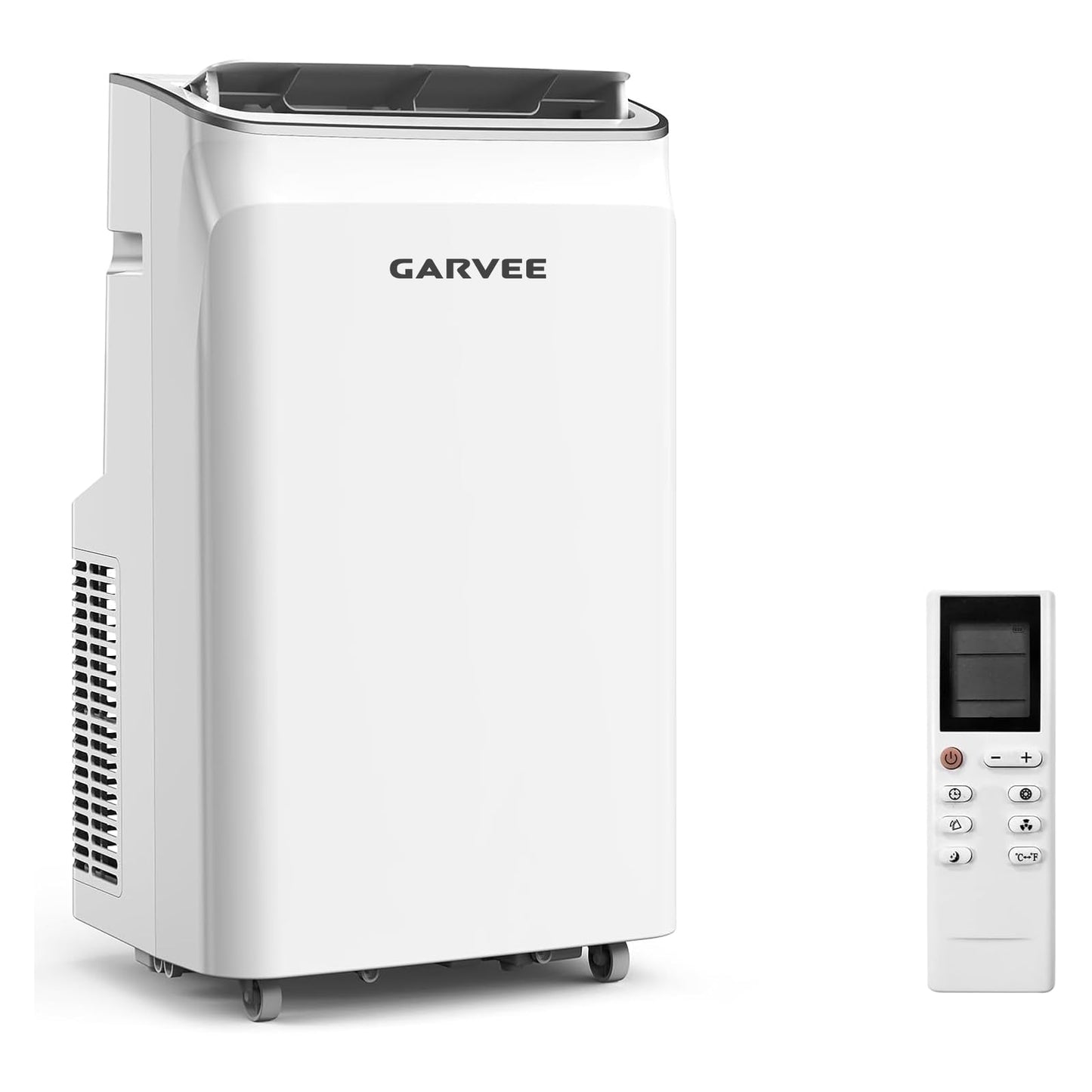 Garvee 3-in-1 Portable Air Conditioner, 12,000 BTU Portable AC Unit with Cooling, Dehumidifier & Fan for Rooms up to 550 sq.ft with Remote Control, Sleep Mode, 24H Timer & Window Kit