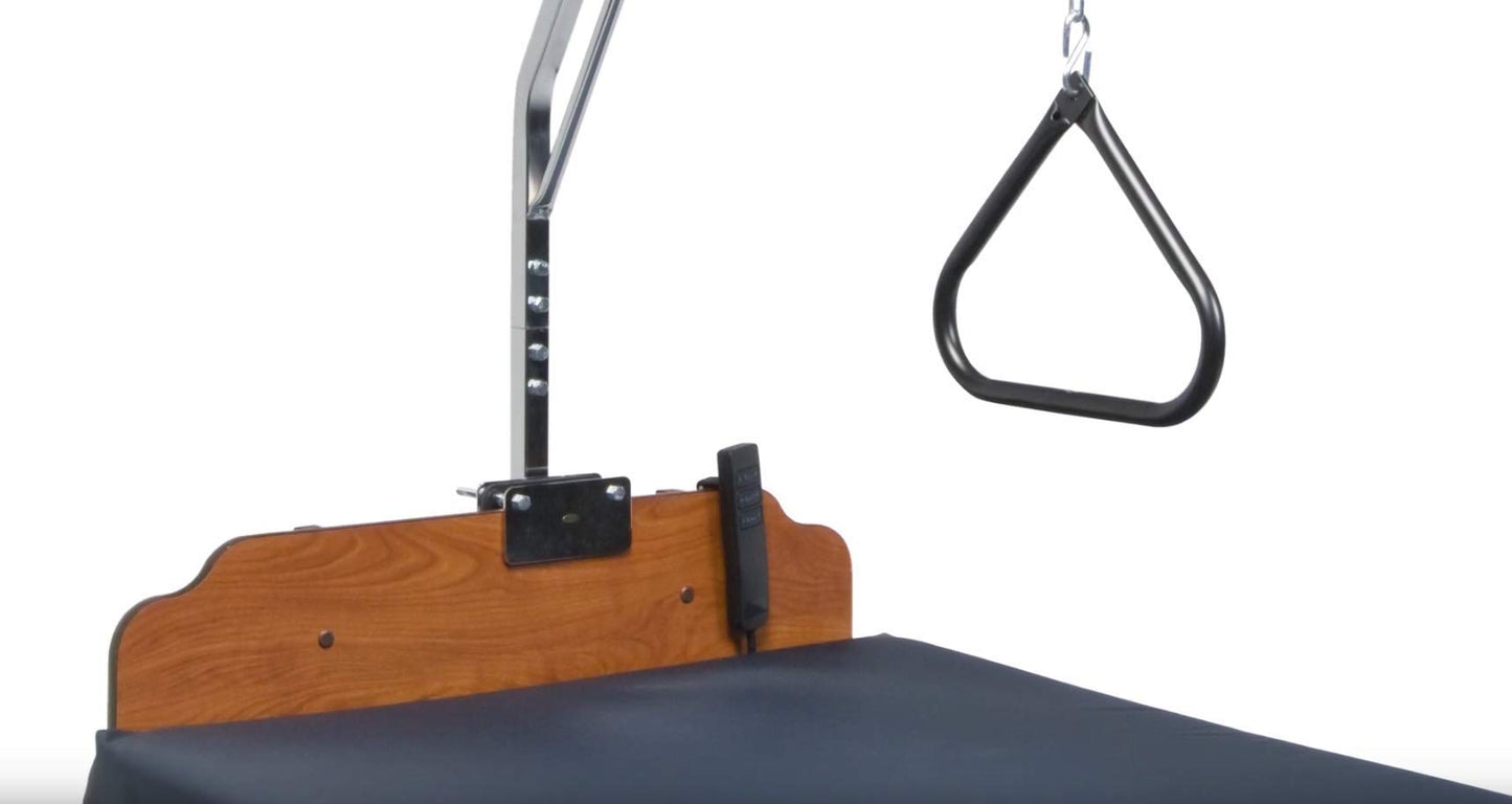 Lumex 2800A Versa-Helper Trapeze Bar for Bed Mobility, Chrome, Medical Assist Handle, Optional 2840A Floor Stand (Sold Seperately)