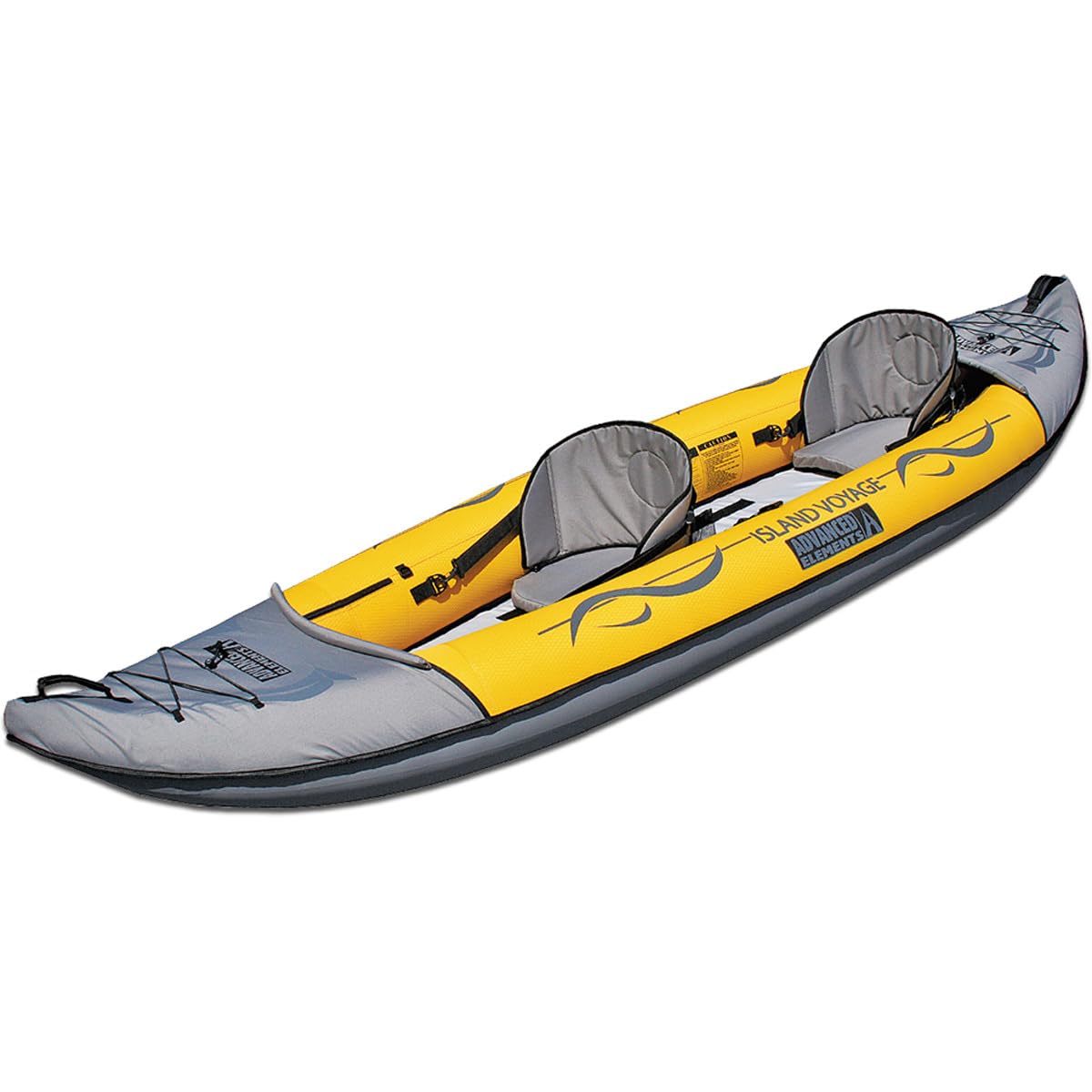 Advanced Elements Island Voyage 2 Inflatable Kayak, Yellow