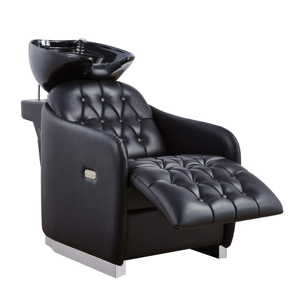 Dir Salon Shampoo Backwash Unit Shampoo Station with Electric Adjusting Footrest Yume Dreaming