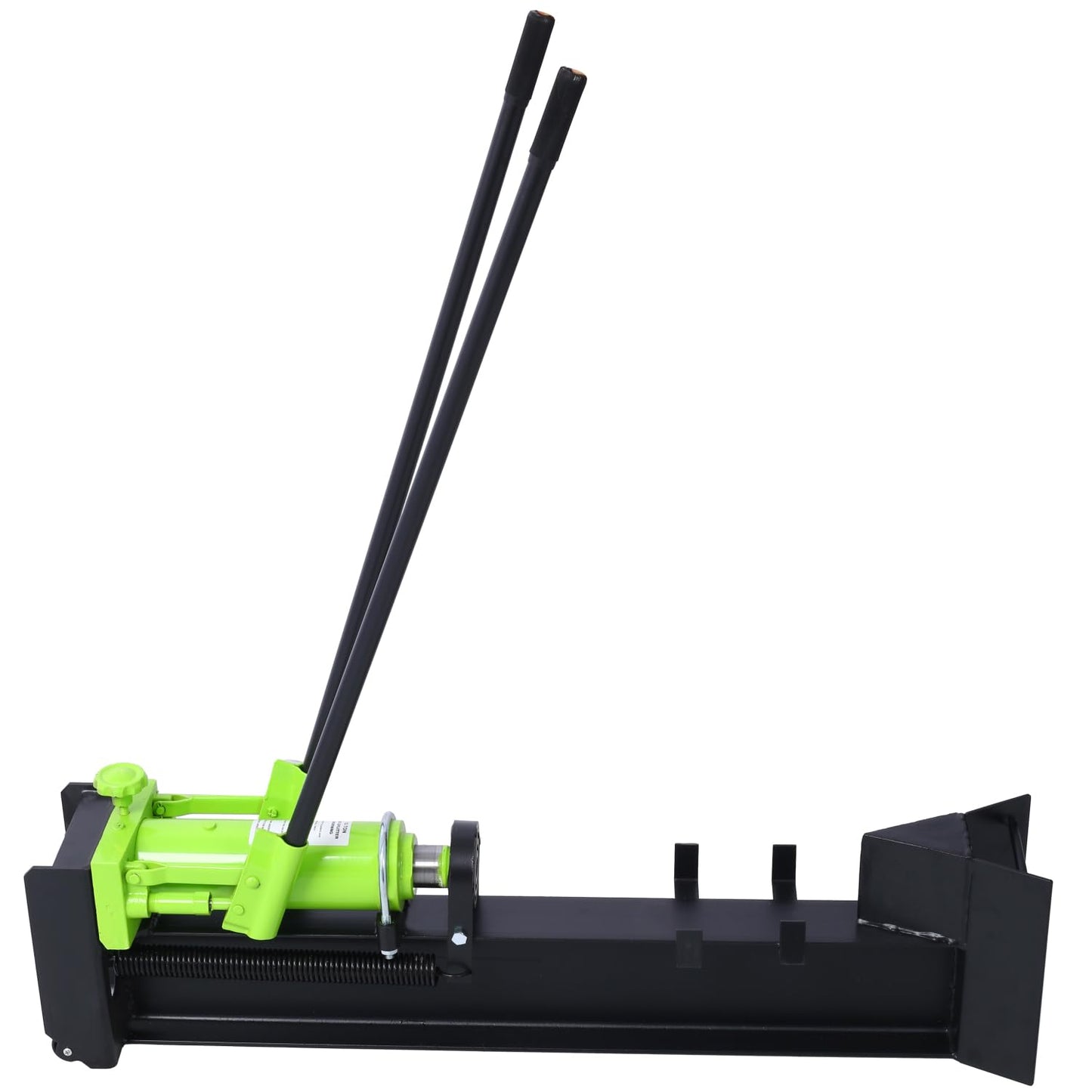 10 Ton Horizontal Log Splitter - Steel Blackish Green - Powerful Labor-Saving Machine - Durable Outdoor Use - Efficient Log Splitting