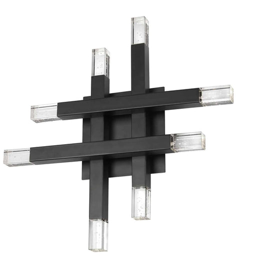 Dainolite 24W Wall Sconce Metal Matte Black FCS-1432W-MB