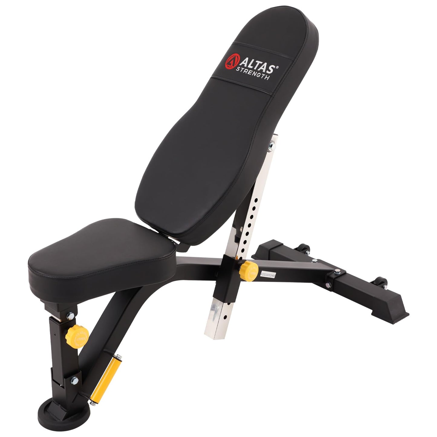 Altas Strength Adjustable Utility Bench Your Home Gym Smith Machine Accessory Flat Incline Military Press Decline Abdominal Light Commercial Equipment 4006