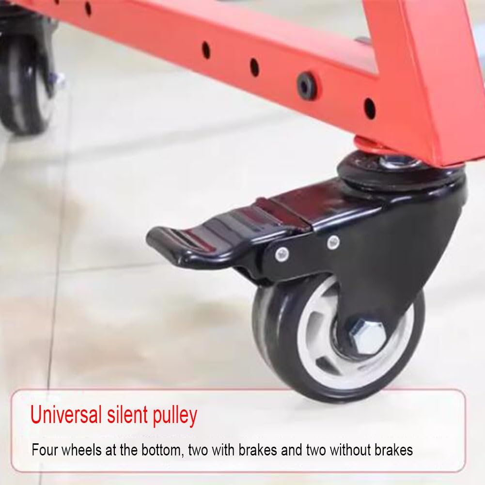 Vertical Tire Storage Rack, Rolling Multi-Tire Display Stand, Metal Garage Tire Holder for Efficient Storage, Space-Saving Tire Carrier, Fits