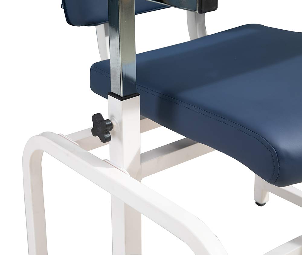 medycare Comfortable Lab Draw Chair for Lab Spa and Treatment Room… (Blue, Normal)