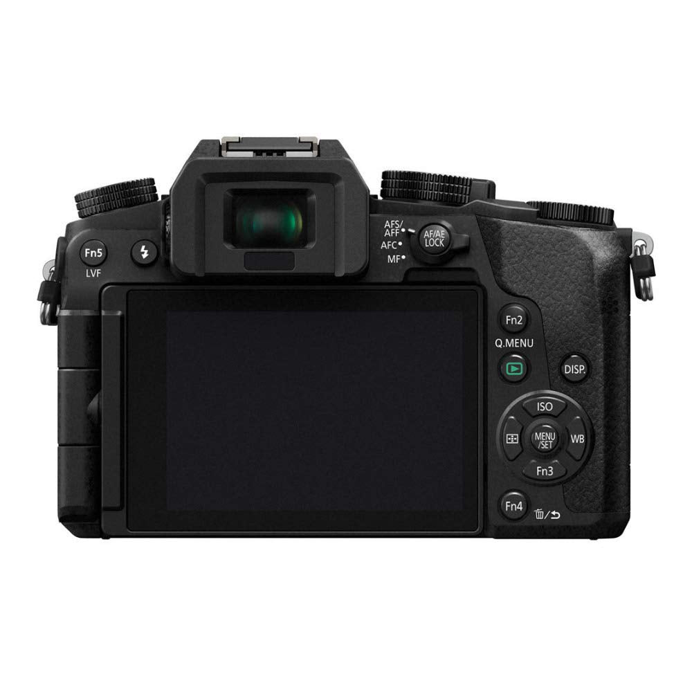 Panasonic LUMIX G7 4K Digital Camera, with 14-42mm Mega O.I.S. Lens, 16 Megapixel Mirrorless Camera, 3-Inch LCD, DMC-G7KK (Black)