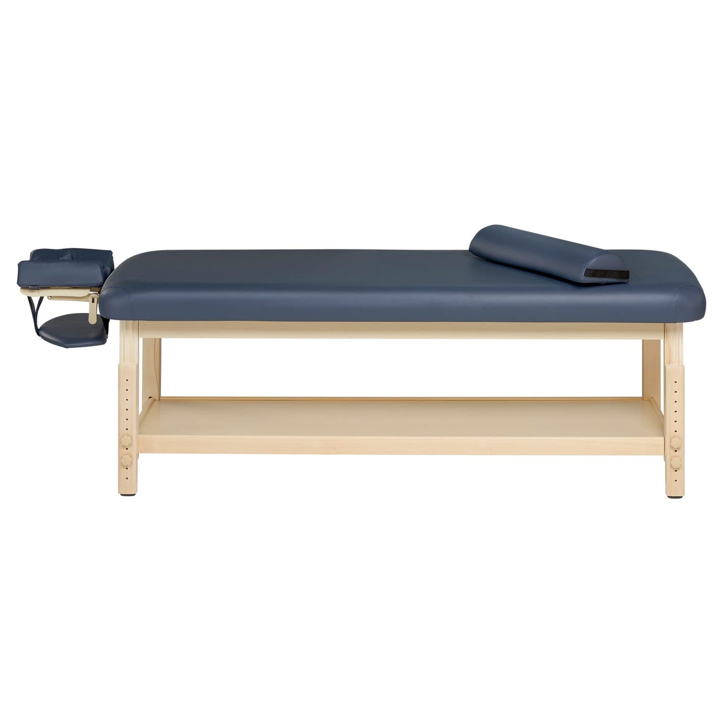 Master Massage 30" Laguna Comfort Wooden Stationary Massage Table Spa Table, Height Adjustable Flat Physical Therapy Bed-Medical Clinical Treatment Bed-Salon Beauty Bed-Facial Tattoo Aesthetic Bed.