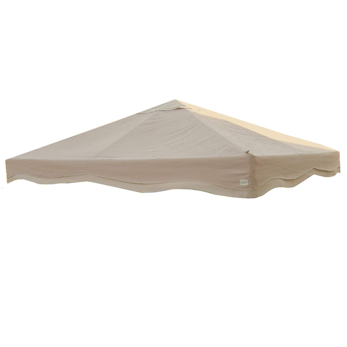11 x 9 Cabin Style Single-Tier Gazebo Replacement Canopy Top Cover - RipLock 350