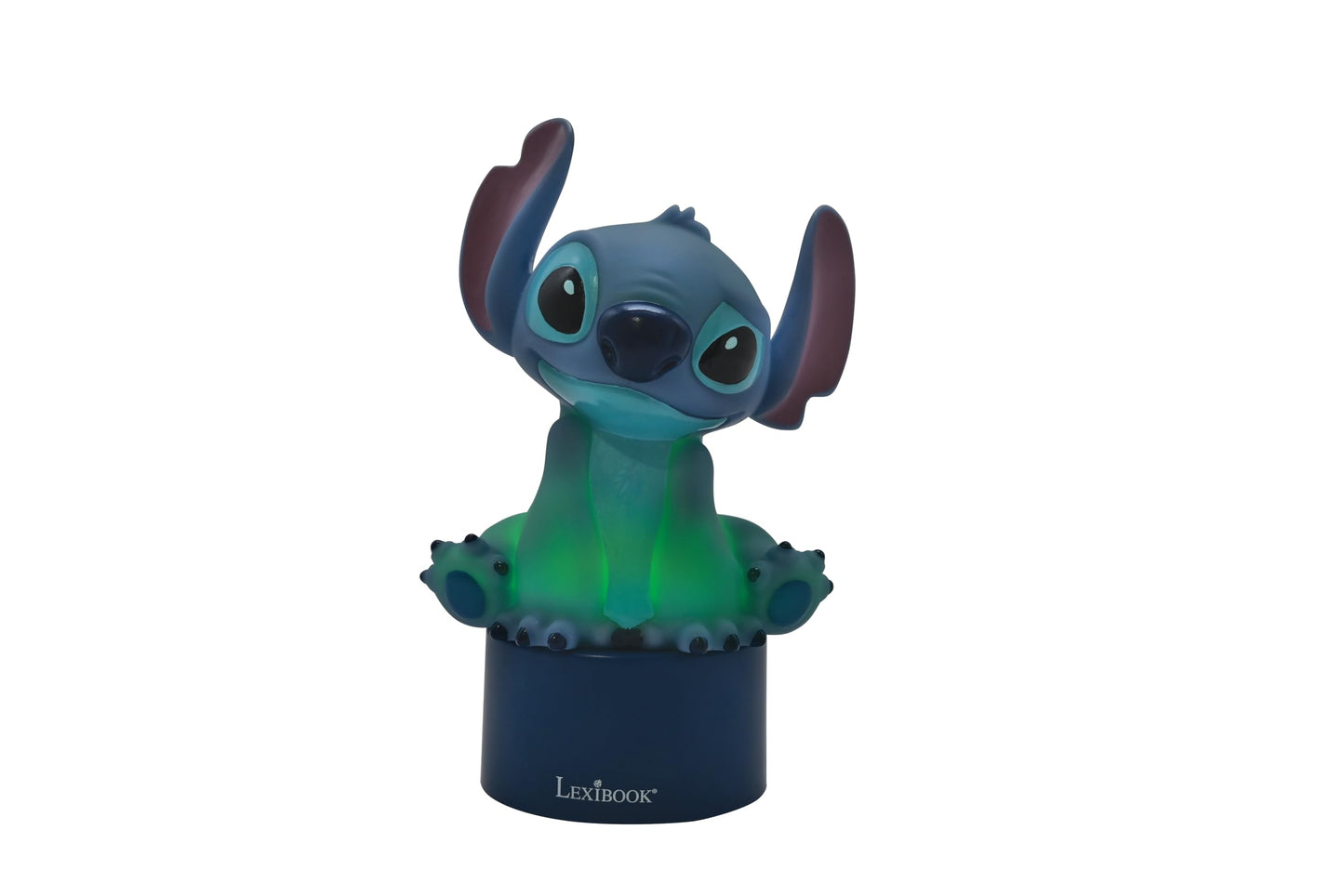 LEXiBOOK Disney Stitch Nightlight Speaker Color Change Small Blue NS01D