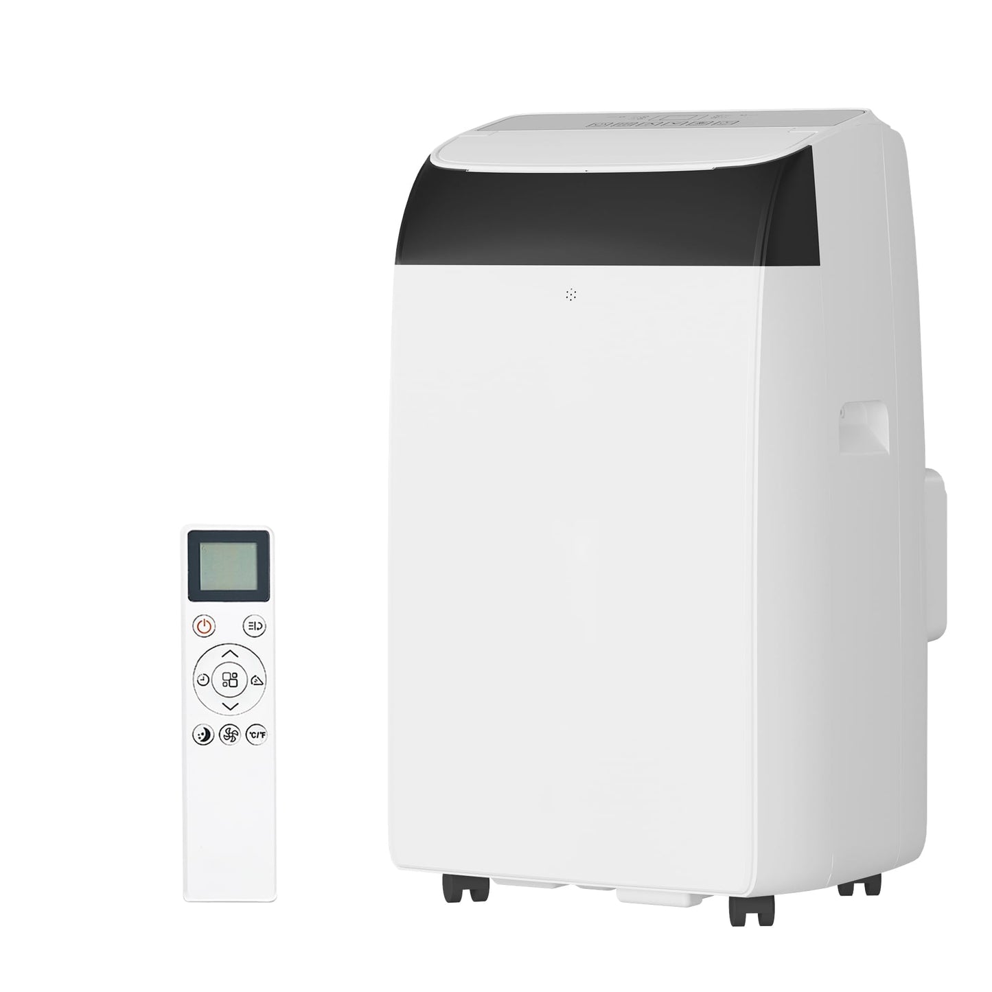 14,000 BTU Portable Air Conditioner With Dehumidifier & Fan, Cools Up to 750 Sq.Ft. Room Air Conditioner, Remote Control, Installation Kits, Auto Swing, Quiet Portable AC Units for Rooms, White Top