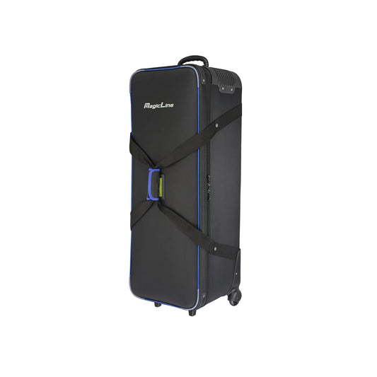 MagicLine Studio Equipment Trolley Case, Rolling Camera Bag, 39.4"x14.6"x13", 88 Lbs Load Capacity, Carrying Bag with Wheels for Tripods,Monopods,Light Stands,Flashes,Telescopes or Musical Instruments