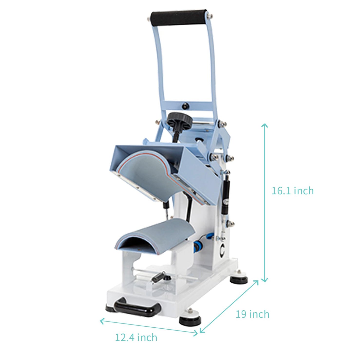 PYD Life Shin Guard Heat Press Machine for Shin Guards Soccer Blanks Sublimation Heat Transfer Printing, for Custom Photos Designs DIY Gifts