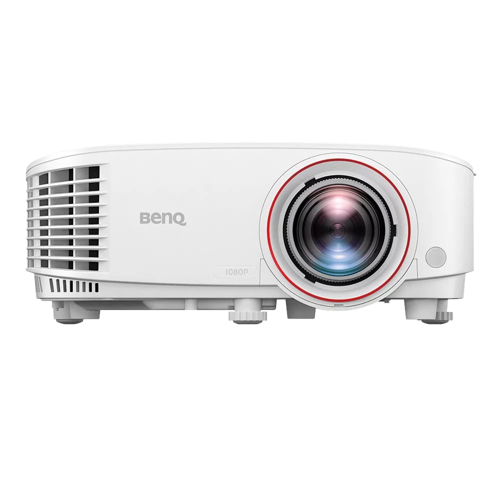 BenQ TH671ST | 1080p Short Throw Gaming Projector |Mode for Intense Low Input Lag Action | 3000 Lumens | Auto Vertical Keystone | Universal Connectivity | Built in Speaker