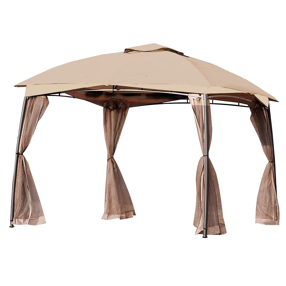 Garden Winds Replacement Canopy Top Cover Compatible with The Charmeleon 10 x 10 Gazebo - Riplock 350